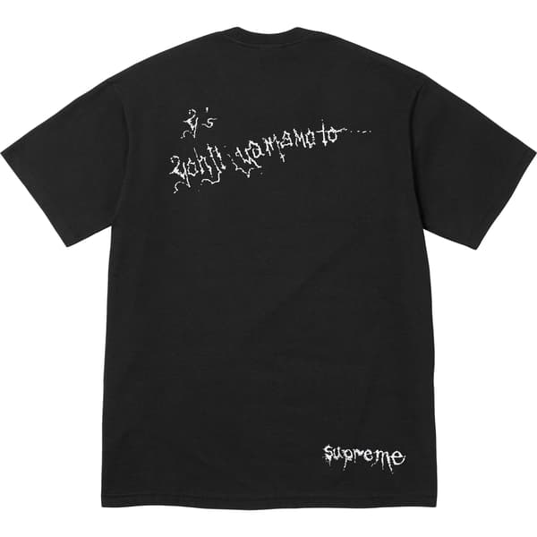 Supreme Y’s Thinker Tee - Black (front)