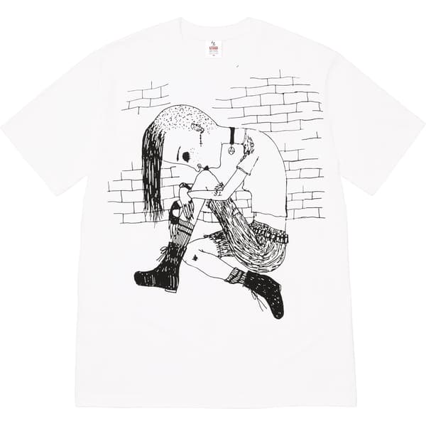 Supreme Y’s Thinker Tee - White (front)