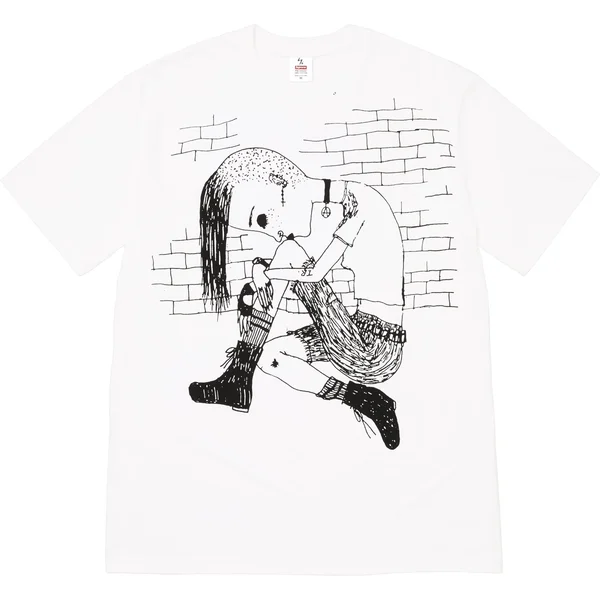 Supreme Y’s Thinker Tee - White (front)