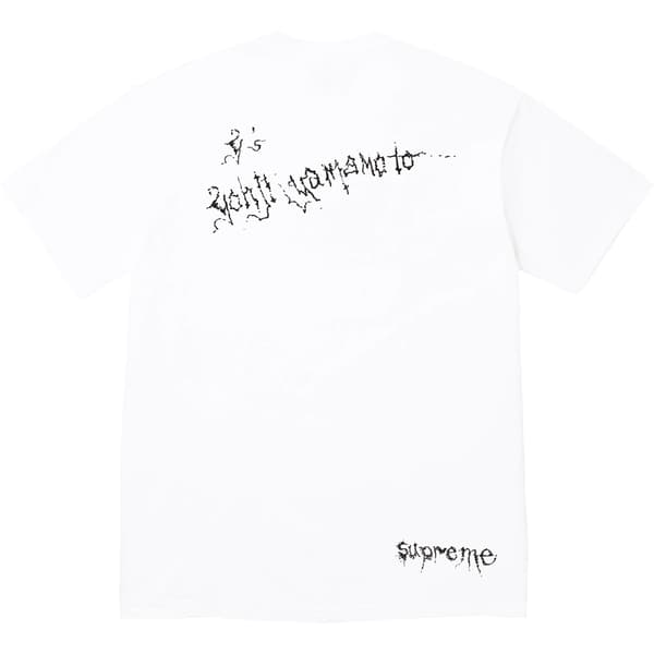 Supreme Y’s Thinker Tee - White (front)