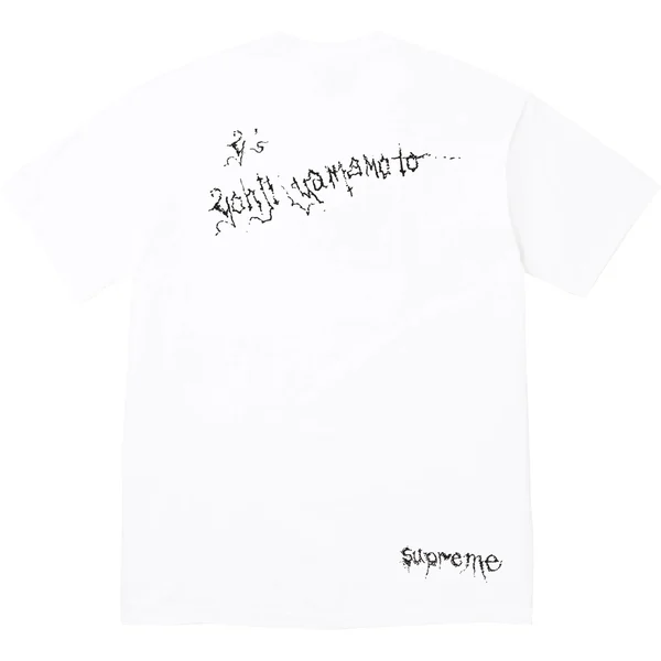 Supreme Y’s Thinker Tee - White (front)