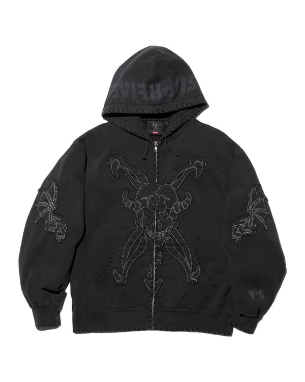 Supreme Y’s Zip Up Hooded Sweatshirt - Product Image