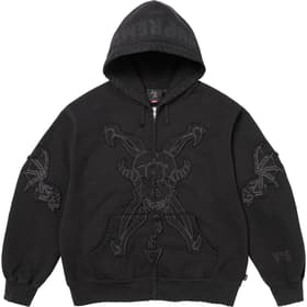 Supreme Y’s Zip Up Hooded Sweatshirt Black