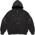 Supreme Y’s Zip Up Hooded Sweatshirt - Black (front)