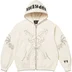 Supreme Y’s Zip Up Hooded Sweatshirt - White (front)