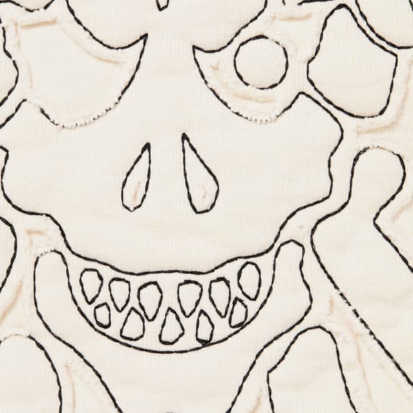 Supreme Y’s Zip Up Hooded Sweatshirt - White (front)