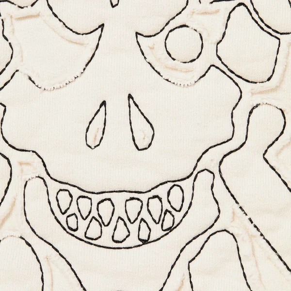 Supreme Y’s Zip Up Hooded Sweatshirt - White (front)