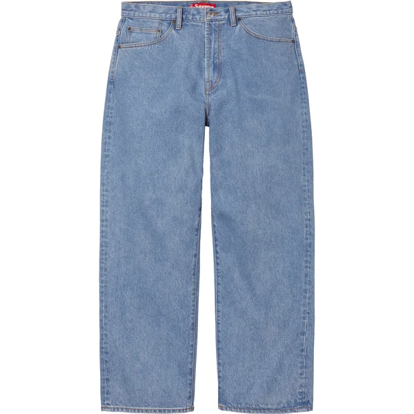 Supreme Zoo York Baggy Jean - Washed Indigo (front)