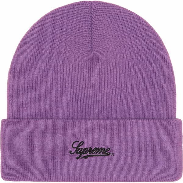 Supreme Zoo York Beanie - Light Purple (front)