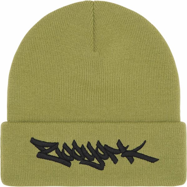 Supreme Zoo York Beanie - Olive (front)