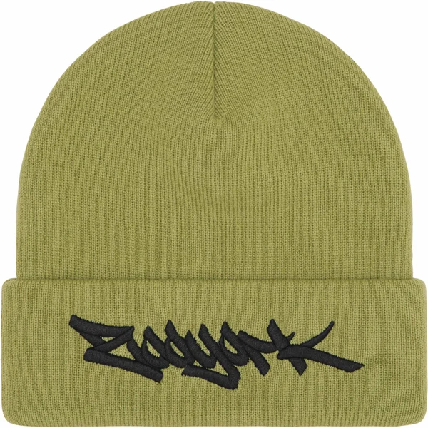 Supreme Zoo York Beanie - Olive (front)