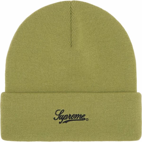 Supreme Zoo York Beanie - Olive (front)