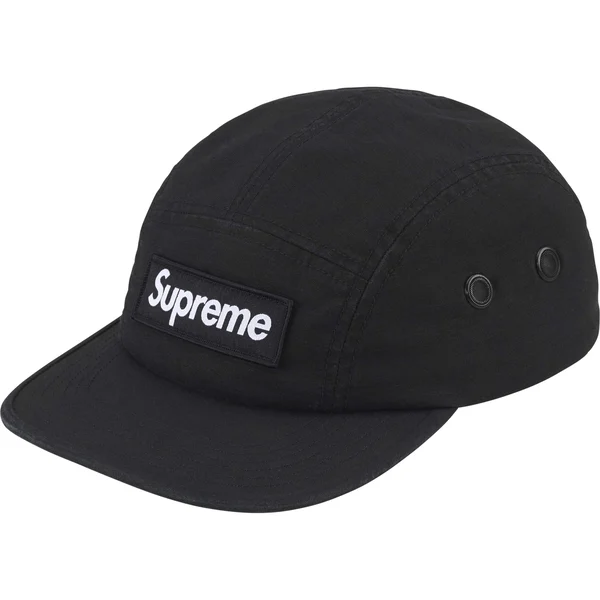 Supreme Zoo York Camp Cap - Black (front)
