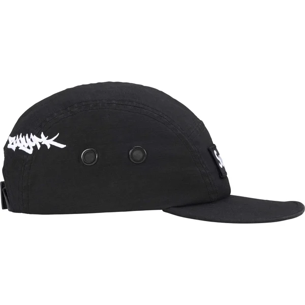 Supreme Zoo York Camp Cap - Black (front)