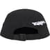 Supreme Zoo York Camp Cap - Black (front)