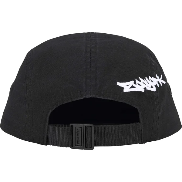 Supreme Zoo York Camp Cap - Black (front)