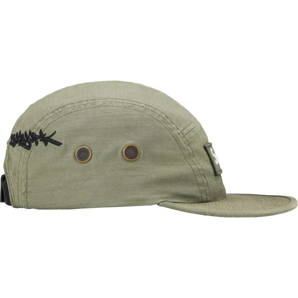 Supreme Zoo York Camp Cap - Olive (front)
