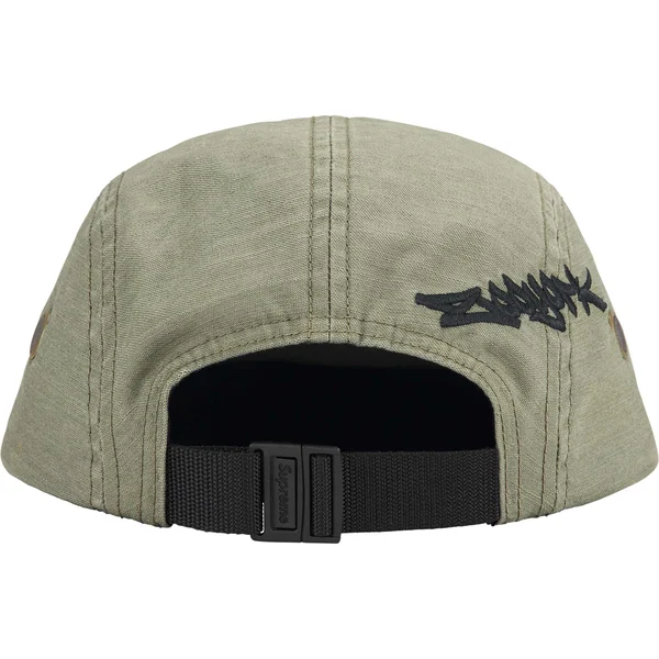 Supreme Zoo York Camp Cap - Olive (front)