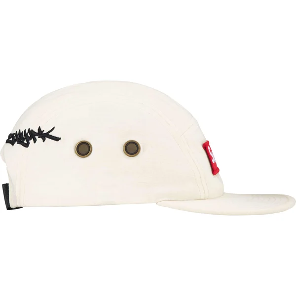 Supreme Zoo York Camp Cap - White (front)
