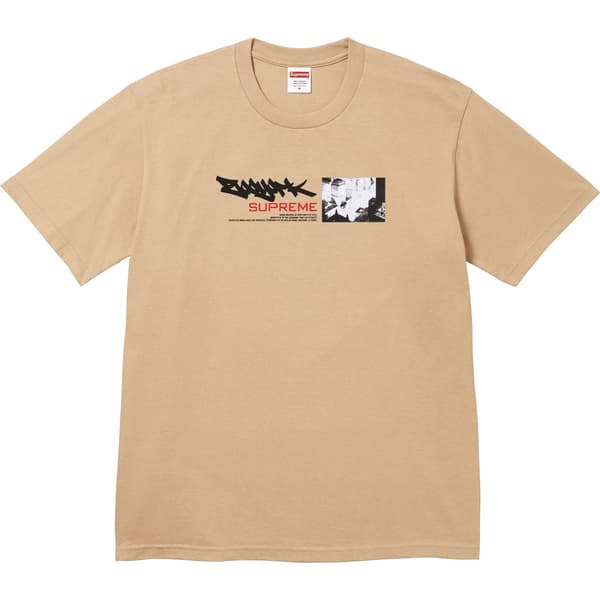 Supreme Zoo York Dynasty Tee - Khaki (front)
