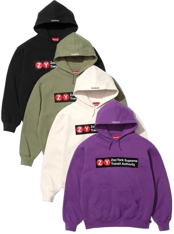 Supreme Zoo York Hooded Sweatshirt - Product Image