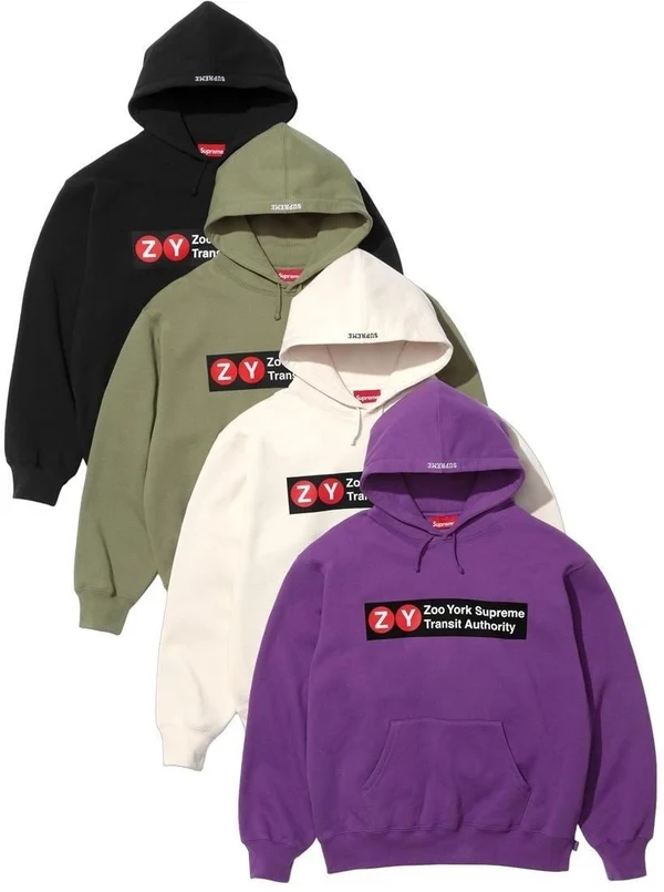 Supreme Zoo York Hooded Sweatshirt - Product Image