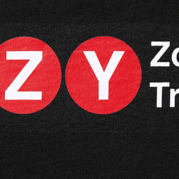 Supreme Zoo York Hooded Sweatshirt - Black (front)