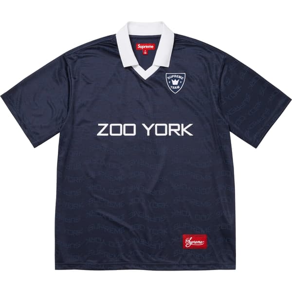 Supreme Zoo York Soccer Jersey - Navy (front)