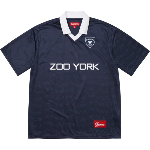 Supreme Zoo York Soccer Jersey - Navy (front)