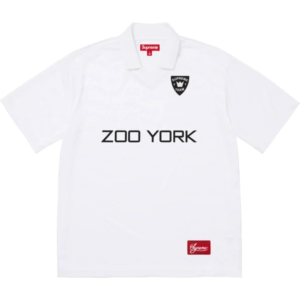 Supreme Zoo York Soccer Jersey - White (front)