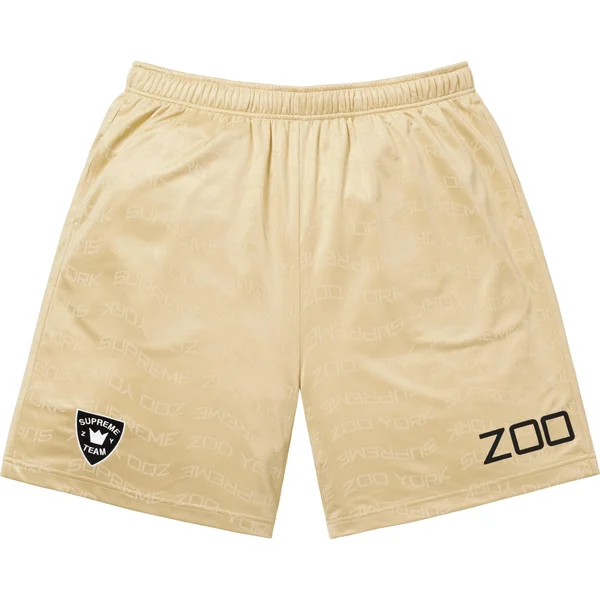 Supreme Zoo York Soccer Short - Gold (front)