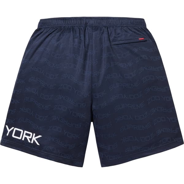 Supreme Zoo York Soccer Short - Navy (front)