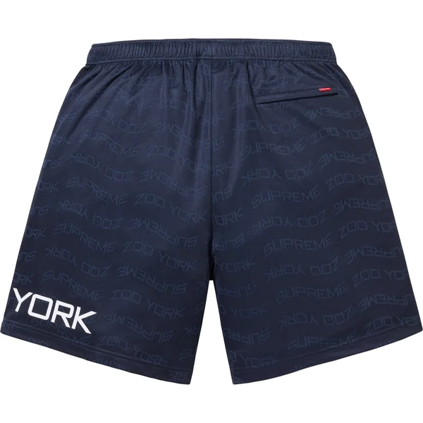 Supreme Zoo York Soccer Short - Navy (front)