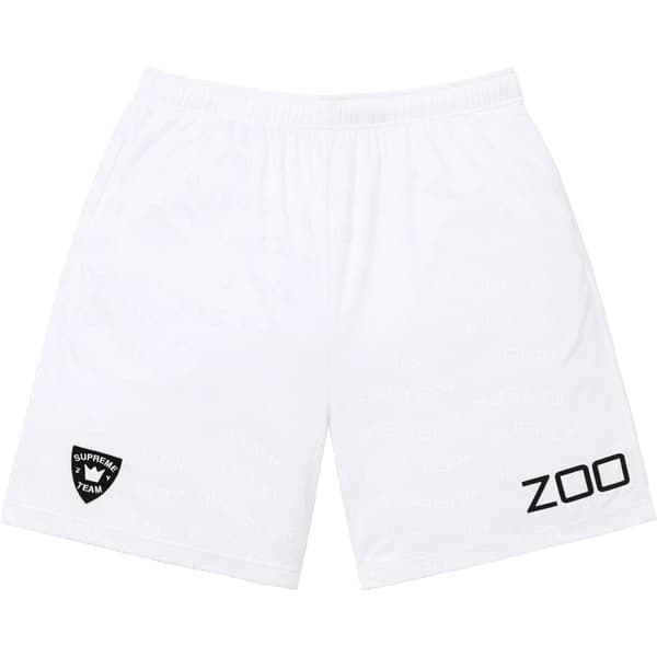 Supreme Zoo York Soccer Short - White (front)