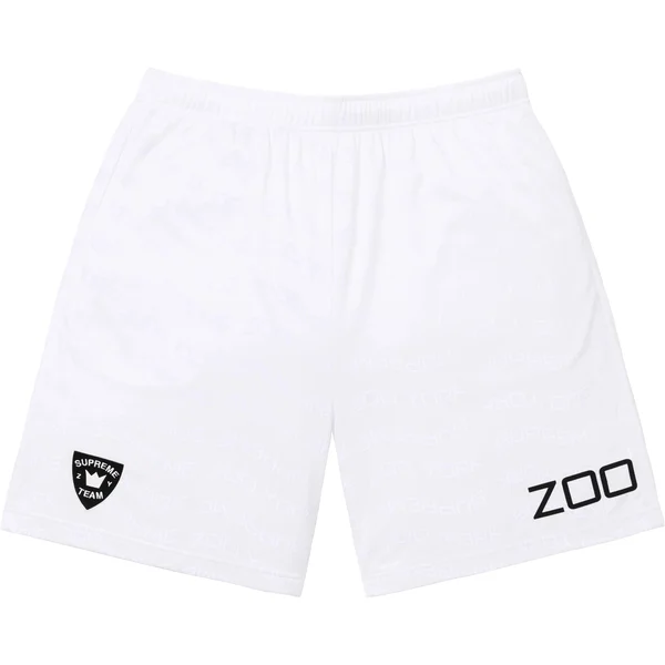 Supreme Zoo York Soccer Short - White (front)