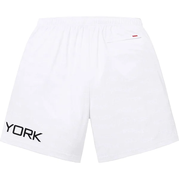 Supreme Zoo York Soccer Short - White (front)