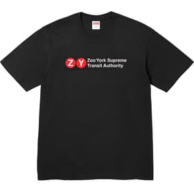 Supreme Zoo York Transit Tee Black