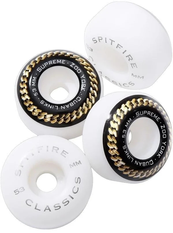 Supreme Zoo York Spitfire Cuban Links Classic Wheels (Set of 4) - Product Image