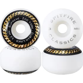 Supreme Zoo York Spitfire Cuban Links Classic Wheels (Set of 4) Black