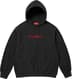 Supreme Swarovski Motion Logo Hooded Sweatshirt - Black (front)