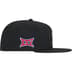 Supreme Swarovski S Logo New Era - Black (front)