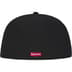 Supreme Swarovski S Logo New Era - Black (front)