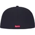 Supreme Swarovski S Logo New Era - Navy (front)