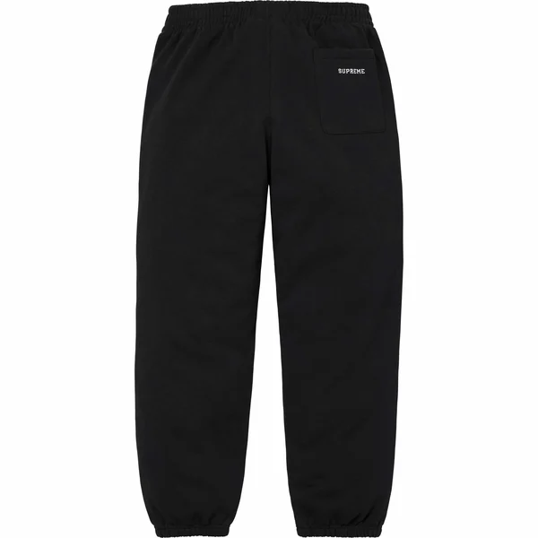 Supreme $ Sweatpant - Black (front)