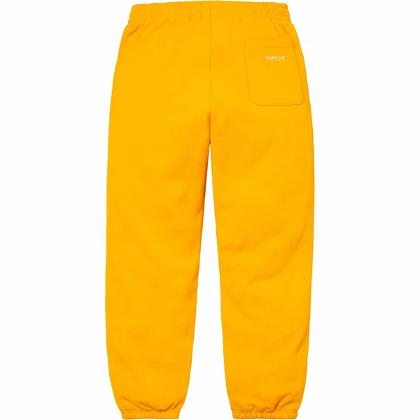 Supreme $ Sweatpant - Gold (front)