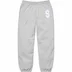 Supreme $ Sweatpant - Heather Grey (front)