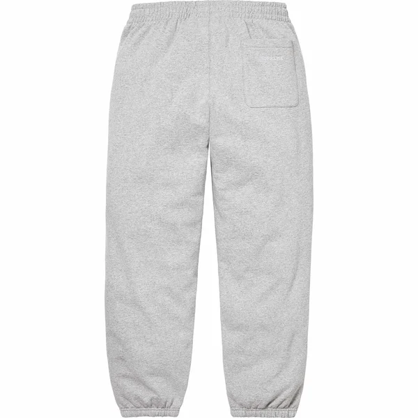 Supreme $ Sweatpant - Heather Grey (front)