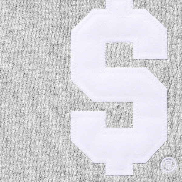 Supreme $ Sweatpant - Heather Grey (front)