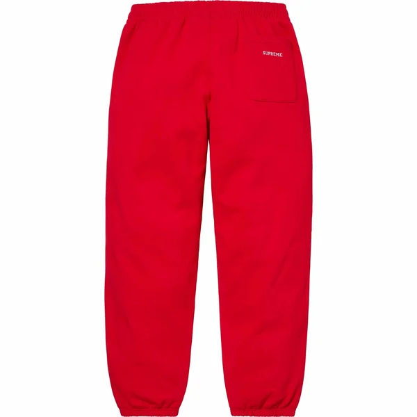 Supreme $ Sweatpant - Red (front)