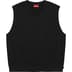 Supreme Sweatshirt Vest - Black (front)